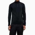 Felpa da sci uomo EA7 Emporio Armani Pure Powerstretch T-Top Half Zip black