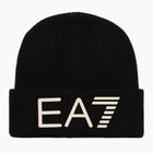 Cappello invernale EA7 Emporio Armani Mountain Logo Series Big Beanie black