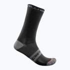 Calze da ciclismo Castelli Superleggera T 18 da uomo, nero