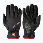 Guanti da ciclismo Castelli Entrata Thermal da uomo, nero