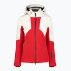 Giacca da sci donna Dainese Zives Aerosense-Dry lily white/racing red