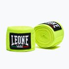 Fasce da boxe Leone 1947 Hand Wraps 350 cm fluorescent yellow