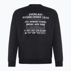 Everlast Streetwear Uomo Felpa girocollo nero/rosso