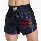 Pantaloncini da boxe uomo Leone 1947 Camo Fight blue