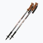 Bastoni da trekking Fizan Tierra grey/orange