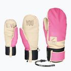 Guanti da snowboard Level Rover Mitt fucsia