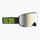 Maschera da sci Neon Beam black/yellow/mirror bronze