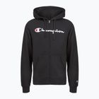 Felpa da uomo Champion 22025 Sweatshirt Hoodie FZ black
