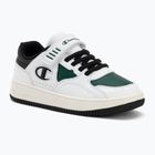Scarpe per bambini Champion RD25 Low B PS Low Cut white/highlighter greenblack