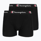 Boxer uomo Champion U20001 2 black pairs