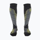 Calze da sci da uomo UYN Ski All Mountain anthracite melange / yellow