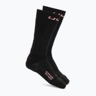 Calze da sci donna UYN Ski One Pure Snow black/pink