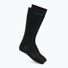 Calze da sci donna UYN One Pure Snow black/blue