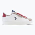 Scarpe da uomo U.S.Polo Assn TYMES011 bianco/rosso