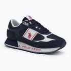 Scarpe da uomo U.S. Polo Assn. CLEEF007A blu/bianco