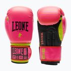 Guanti da boxe LEONE 1947 Waves rosa