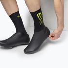 Protezioni per scarpe da ciclismo Alé Whizzy Winter nero/giallo fluo