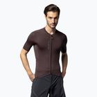 Maglia ciclismo Alé Color Block Off Road uomo marrone cacao