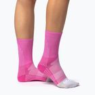 Calze Alé Color Block 18 cm fucsia