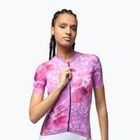 Maglia da ciclismo da donna Alé Linfa pink combo
