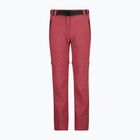 Pantaloni da trekking per bambini CMP 3T51445 Zip Off peony