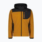 Giacca softshell da uomo CMP 3A01787N Zip Hood caramel/antracite