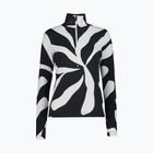 Felpa donna CMP 36L0306 nero/b.co gesso
