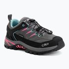 Scarponcini da trekking per bambini CMP Rigel 2.0 Low Waterproof grey/acquarius/pink fluo