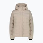 Giacca imbottita da donna CMP 35K3666 Fix Hood kaki