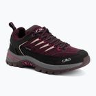 Scarponcini da trekking per bambini CMP Rigel 2.0 Low Waterproof black berry/amaranto