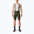 Pantaloncini da ciclismo Castelli Espresso verde intenso da uomo