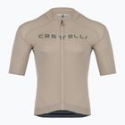 Maglia da ciclismo Castelli Prologo Lite clay/grigio canna di fucile da uomo
