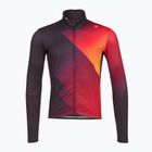 Castelli Amplify Thermal da uomo manica lunga da ciclismo dark night shade/rosso/arancio vivo