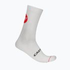 Calzini da uomo Castelli Entrata 18 white
