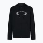 Felpa da uomo Oakley New Ellipse Zip Hoodie blackout