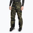 Pantaloni da sci Oakley Divisional Cargo Shell da uomo, verde mimetico tigrato