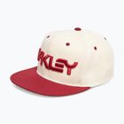 Berretto da baseball Oakley Mark III da uomo bianco artico/rosso ferro