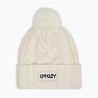 Oakley Harper Pom Beanie berretto invernale bianco artico/blackout