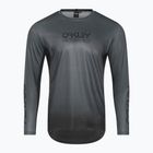 Uomo Oakley Maven Coast 2.0 LS gradiente nero grigio ciclismo manica lunga