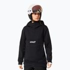 Felpa softshell con cappuccio da donna Oakley TNP Nose Grab Softshell Hoodie blackout/white