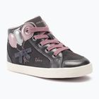Geox Kilwi scarpe da bambino grigio scuro/rosa scuro