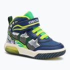 Geox Inek scarpe da bambino blu/verde lime