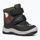 Geox Flantil ABX scarpe da bambino nero/verde scuro
