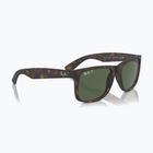 Occhiali da sole Ray-Ban Justin Classic havana/dark green polarized