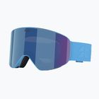 Maschera da sci Bliz Flow matte blue/brown/blue multi