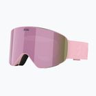 Maschera da sci Bliz Flow matte pink/brown/pink multi