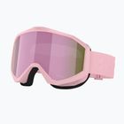 Maschera da sci per bambini Bliz Liner Jr matte pink/brown/pink multi