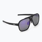 Occhiali da sole Bliz A002 nero opaco/marrone viola multi