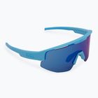 Occhiali da sole Bliz Matrix Small blu opaco/grigio blu specchiato