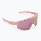 Occhiali da sole Bliz Hero Small opachi rosa cipria/marrone rosé multi